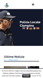 Mobile Screenshot of polizialocaleciampino.it